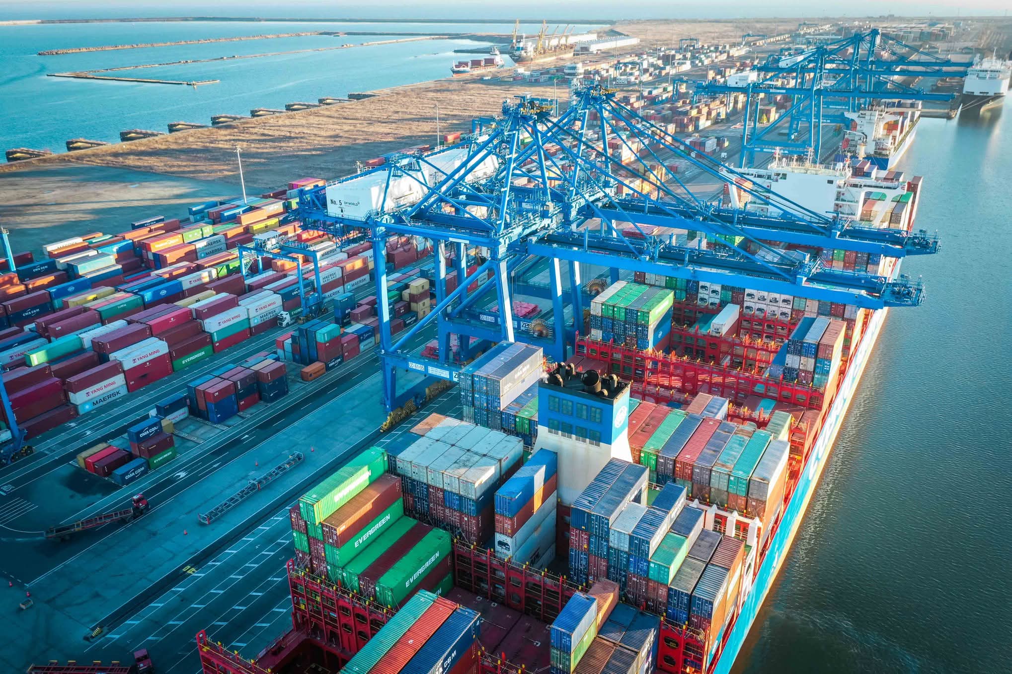 Constanța port on the Black Sea – Romania's logistics gateway between the EU and Asia