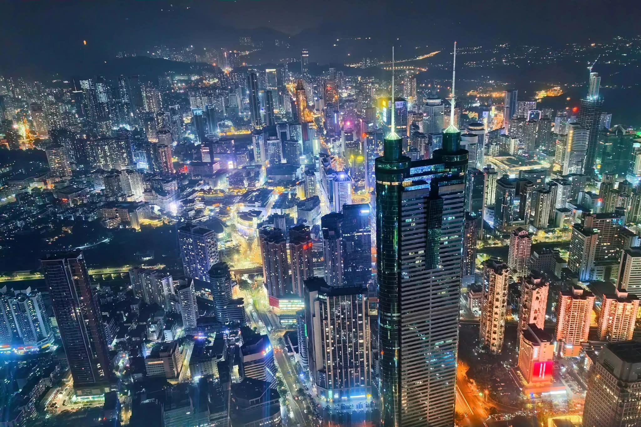 Shenzhen skyline – SinaLink's technology and electronics sourcing hub in southern China